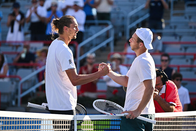 In Montreal gewann Tallon Griekspoor gegen Alexander Zverev