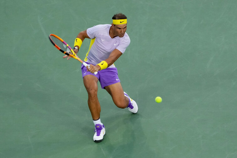 Rafael Nadal hat noch etwas Arbeit vor sich