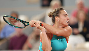 Aryna Sabalenka präsentiert sich in dieser Woche beim gutbesetzten Turnier in Berlin.