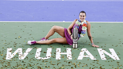 Aryna Sabalenka konnte in Wuhan den Titel-Hattrick feiern. Aryna Sabalenka konnte in Wuhan den Titel-Hattrick feiern.