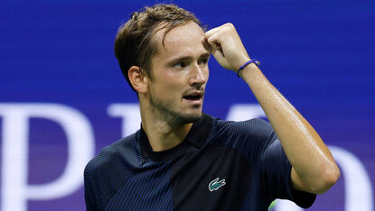 Daniil Medvedev hat es gegen Roberto Bautista Agut eilig gehabt Daniil Medvedev hat es gegen Roberto Bautista Agut eilig gehabt