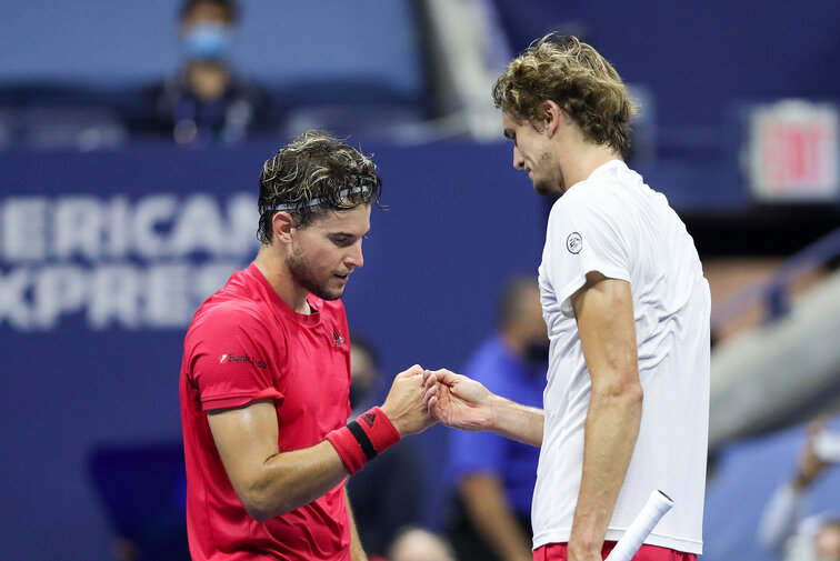 Dominic Thiem, Alexander Zverev Dominic Thiem, Alexander Zverev