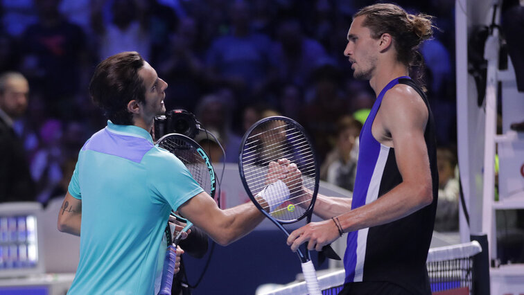 Lorenzo Musetti und Alexander Zverev haben sich schon letztes Jahr in Wien getroffen Lorenzo Musetti und Alexander Zverev haben sich schon letztes Jahr in Wien getroffen