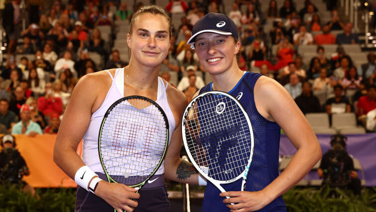 Aryna Sabalenka and Iga Swiatek meet for the eighth time