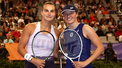 Aryna Sabalenka und Iga Swiatek treffen zum achten Mal aufeinander Aryna Sabalenka und Iga Swiatek treffen zum achten Mal aufeinander