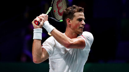 Vasek Pospisil kämpft für die Anliegen der Spieler Vasek Pospisil kämpft für die Anliegen der Spieler