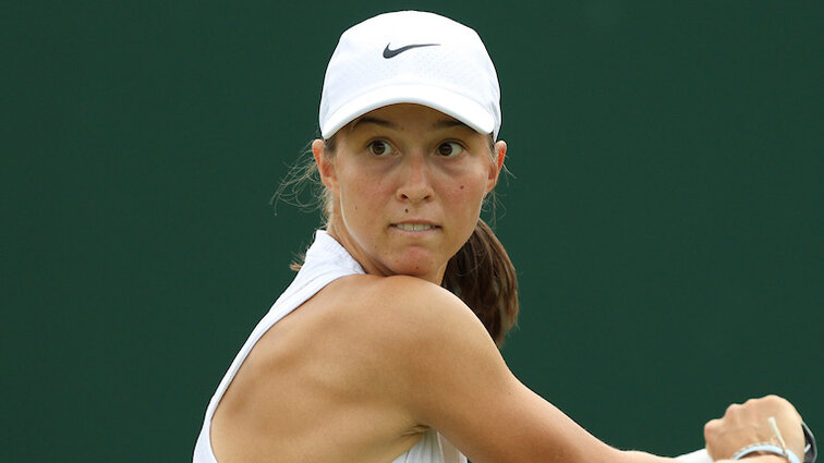 Lilli Tagger, hier in Wimbledon, ist bei den US Open ausgeschieden Lilli Tagger, hier in Wimbledon, ist bei den US Open ausgeschieden