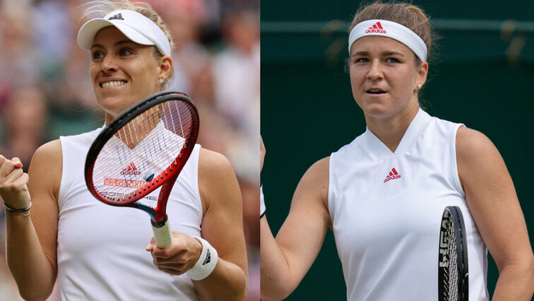 Angelique Kerber meets Karolina Muchova