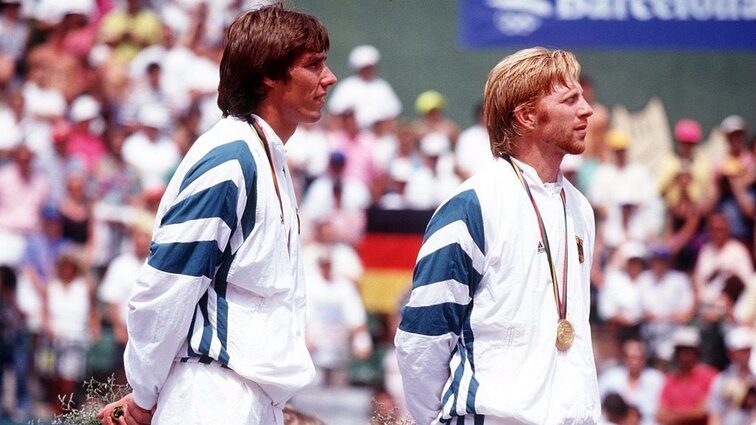 In 1992 Boris Becker and Michael Stich won gold for Germany in Barcelona