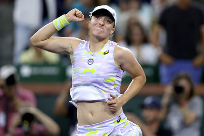 Iga Swiatek triumphierte in Indian Wells