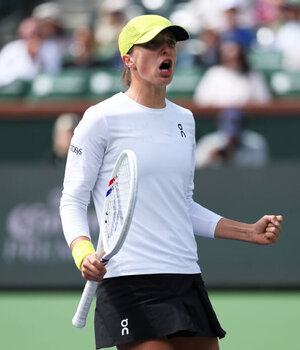 Iga Swiatek gewann 2022 und 2024 den Titel in der kalifornischen Wüste.