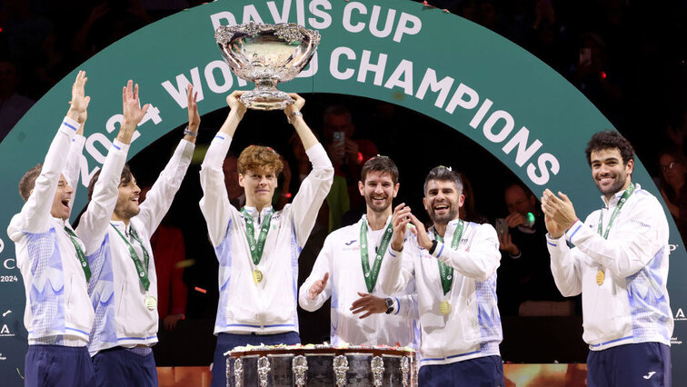 Italien geht erneut als Titelverteidiger in die Finalrunde des Davis Cups Italien geht erneut als Titelverteidiger in die Finalrunde des Davis Cups