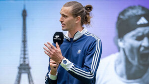 French-Open-Champion Alexander Zverev am vergangenen Sonntag in HalleWestfalen