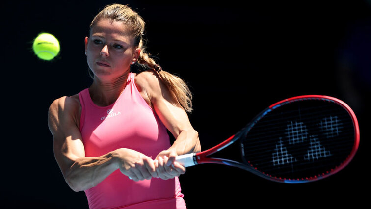 Camila Giorgi could celebrate her fourth tournament win tonight