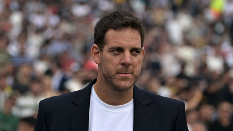 Juan Martin del Potro besuchte das Tennis-Turnier in Miami.