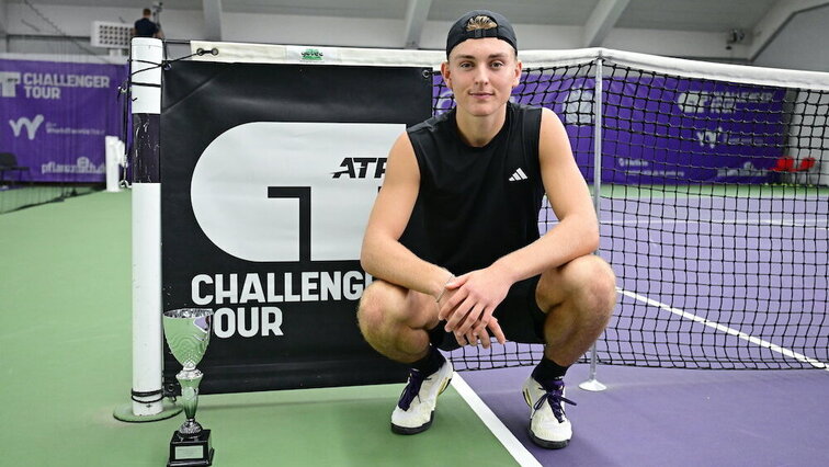 In Hamburg feierte Justin Engel seinen ersten ATP-Challenger-Titel. Witters