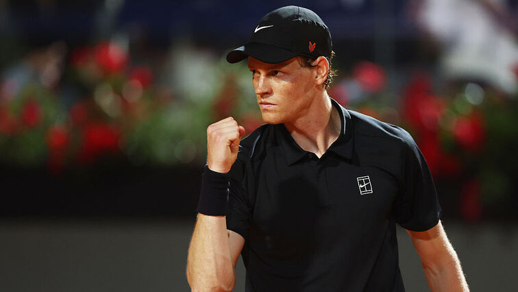 In einer einseitigen Partie ließ Jannik Sinner im Viertelfinale von Rom die Zügel nie locker. Getty Images