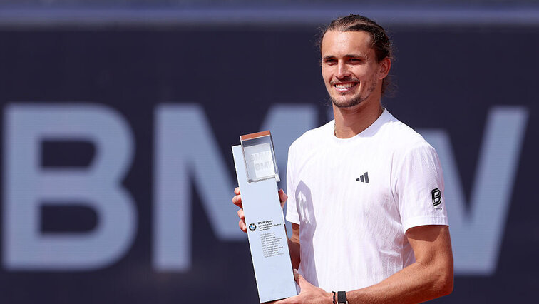 Alexander Zverev spielt in München um die Titelverteidigung beim 500er-Event.