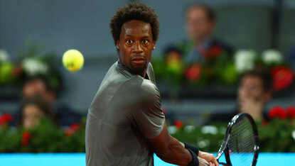 Lang wird die Zwangspause von Gael Monfils nicht mehr dauern Lang wird die Zwangspause von Gael Monfils nicht mehr dauern
