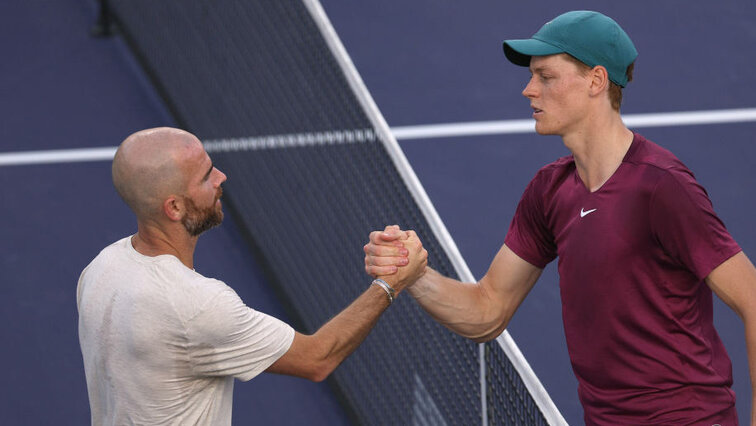 Adrian Mannarino und Jannik Sinner treffen zum vierten Mal aufeinander Adrian Mannarino und Jannik Sinner treffen zum vierten Mal aufeinander