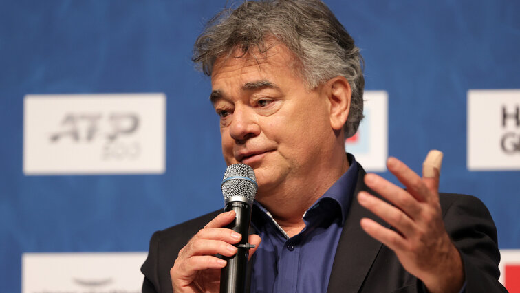 Vizekanzler Werner Kogler bei den Erste Bank Open 2020