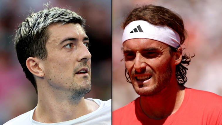 Sebastian Ofner, Stefanos Tsitsipas Sebastian Ofner, Stefanos Tsitsipas