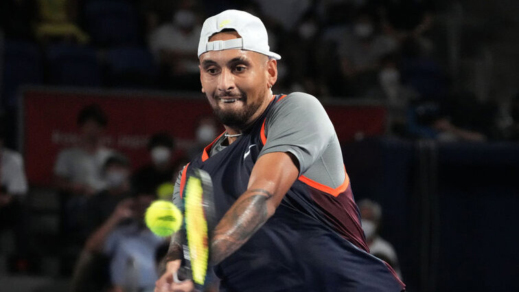 Nick Kyrgios ist in Turin nur im Doppel im Einsatz