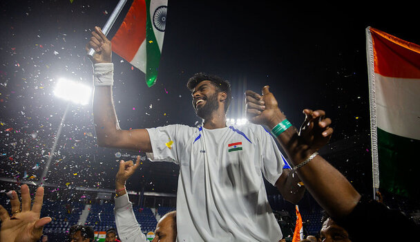 Indien sorgte gegen die Niederlande für eine Sensation