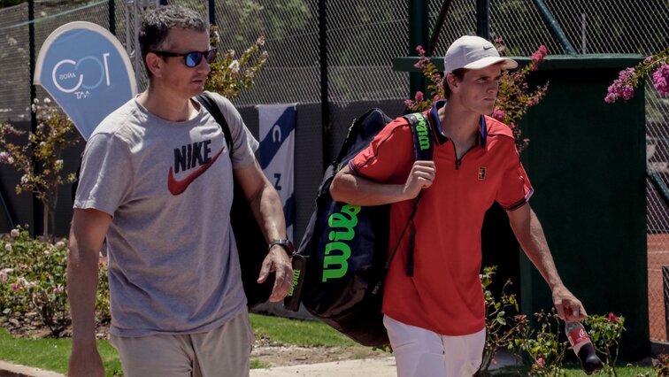 Richard Krajicek begleitet seinen Sohn Alec Deckers auf der ATP-Challenger-Tour