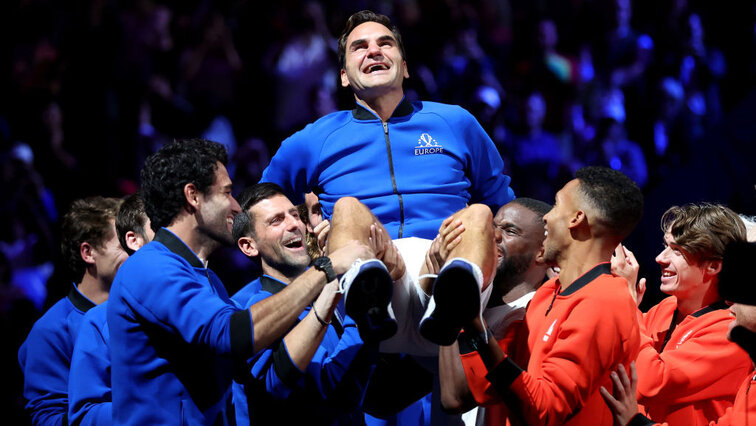 Abschied von Roger Federer - Die Bühne hätte nicht größer sein können
