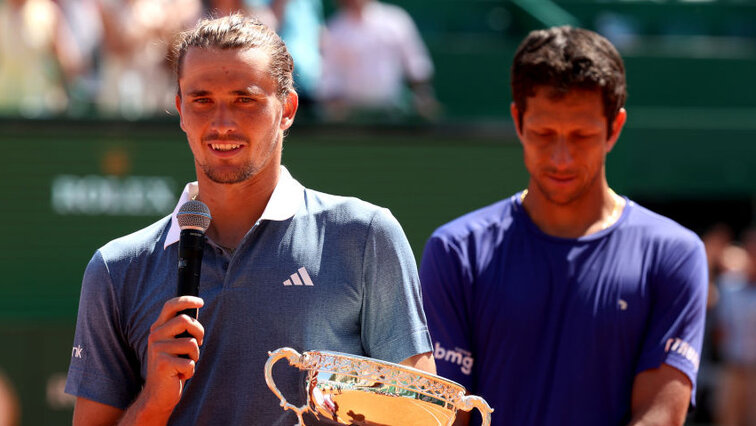Alexander Zverev und Marcelo Melo vor ein paar Wochen in Monte-Carlo Alexander Zverev und Marcelo Melo vor ein paar Wochen in Monte-Carlo