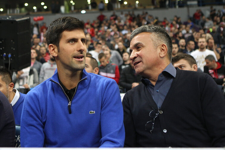 Srdjan Djokovic does not skimp on praise for his son Novak and, however, railed against the audience at the Australian Open.