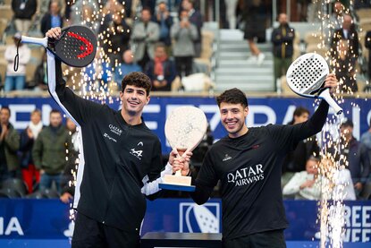 Arturo Coello und Agustin Tapia sind das derzeit wohl beste Padel-Paar der Welt