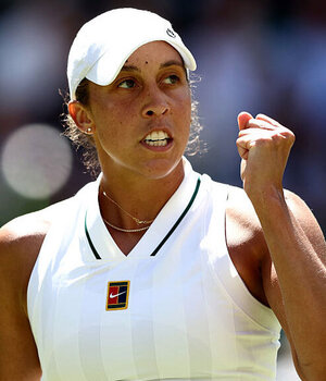 Madison Keys steht in Wimbledon im Achtelfinale