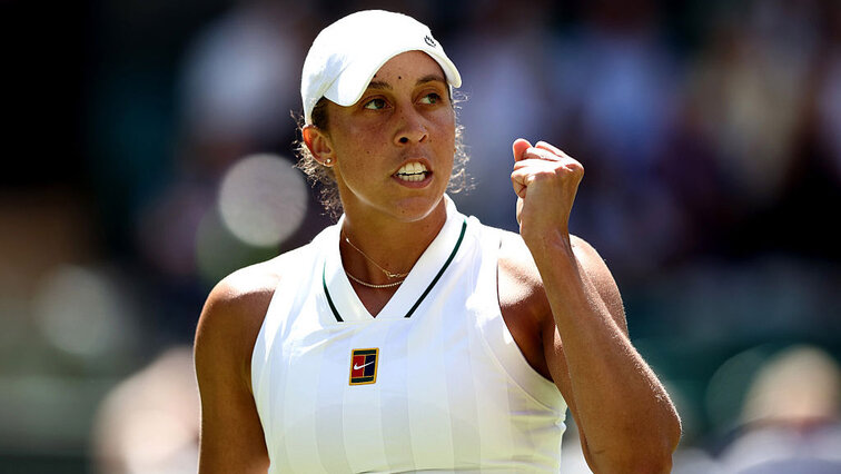 Madison Keys steht in Wimbledon im Achtelfinale Madison Keys steht in Wimbledon im Achtelfinale