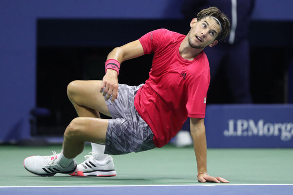 Grand Slam winner outfit 2: Dominic Thiem at the US Open all in Adidas.