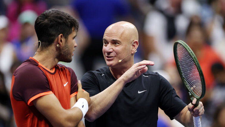 Andre Agassi sieht in Carlos Alcaraz eine Mischung aus den Big3.
