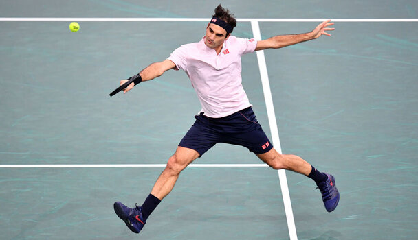 Ob Topspin, Slice oder Volley: Federers Rückhand war immer eine Augenweide