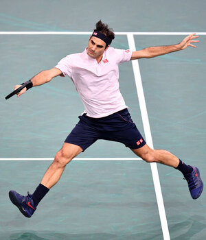 Ob Topspin, Slice oder Volley: Federers Rückhand war immer eine Augenweide