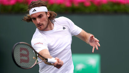 Stefanos Tsitsipas musste in Miami bislang noch gar nicht ran Stefanos Tsitsipas musste in Miami bislang noch gar nicht ran