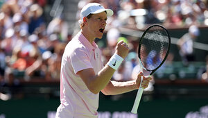 Jannik Sinner durfte jubeln