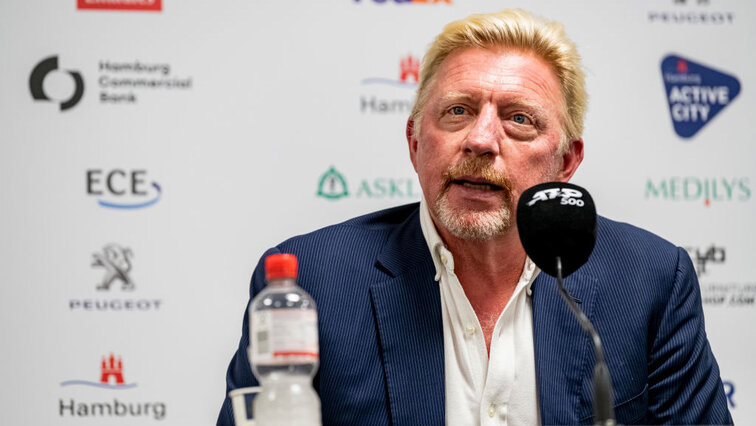 Boris Becker is resigning from his position at the DTB