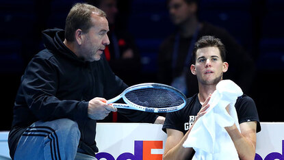 Günter Bresnik und Dominic Thiem haben sich geeinigt Günter Bresnik und Dominic Thiem haben sich geeinigt