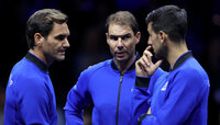 Novak Djokovic zeigte sich vom Abschied von Roger Federer tief berührt
