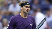 Alexander Zverev am Dienstagabend in Flushing Meadows