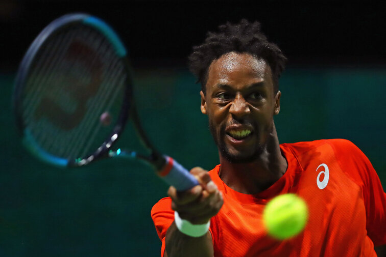 Gael Monfils Gael Monfils hat in Dubai seine gute Form bestätigt