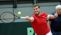 Filip Misolic setzte am Samstag im Davis Cup mit dem vierten Matchpunkt den Schlusspunkt gegen Finnland. Filip Misolic setzte am Samstag im Davis Cup mit dem vierten Matchpunkt den Schlusspunkt gegen Finnland.