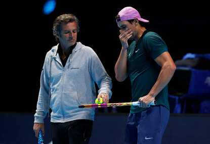 Francisco Roig und Rafael Nadal in London