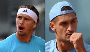 Alexander Zverev trifft auf Terence Atmane