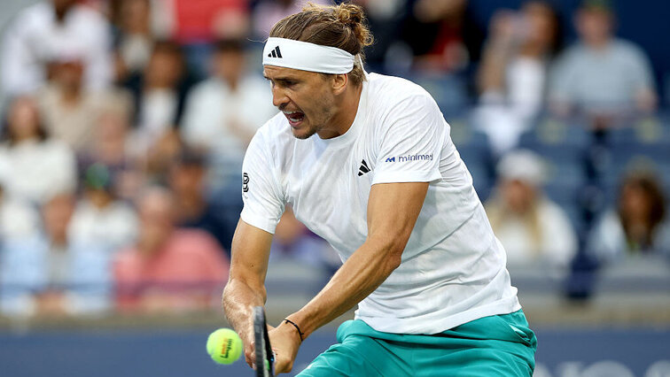 Alexander Zverev zählt sich nach seiner leichten Burn-out-Phase zu den Titelanwärtern bei den US Open. Getty Images